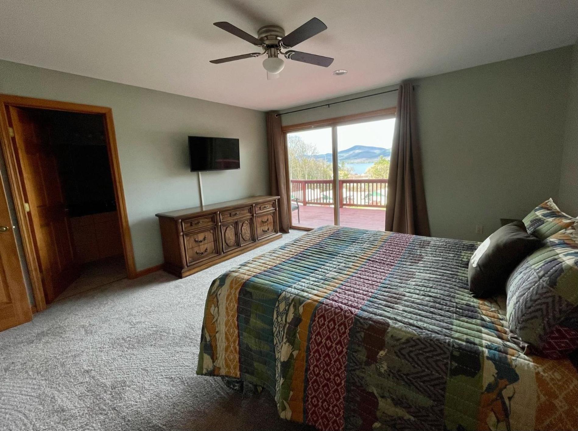 Hill View Motel And Cottages Lake George Szoba fotó